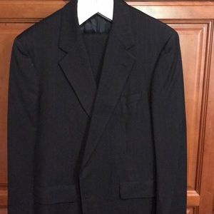 Books Brothers Charcoal stripe winter weight suit